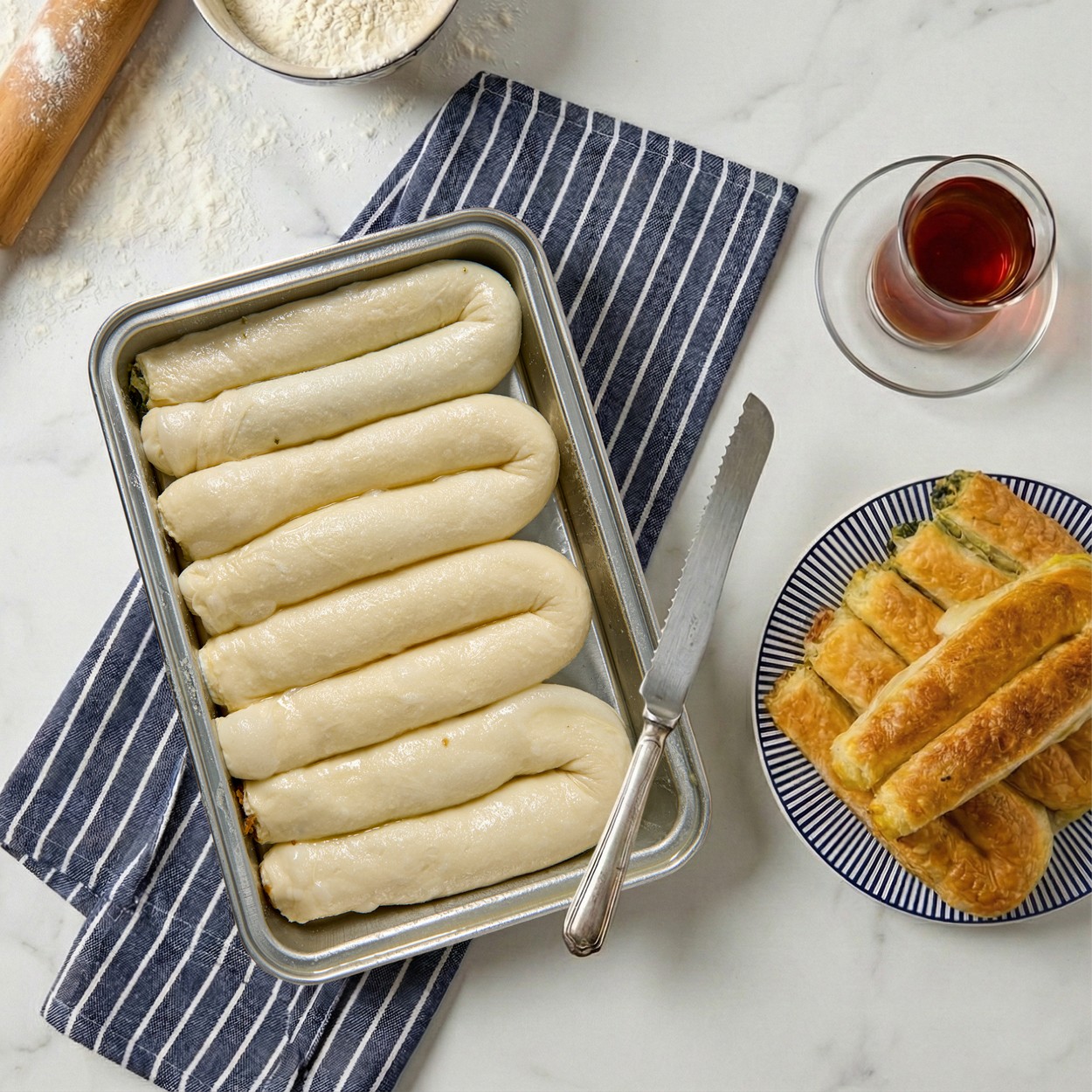 Özel Tepsi Kol Böreği